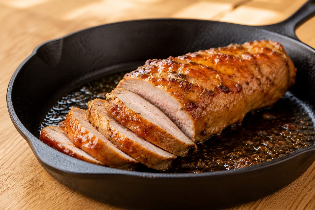 Apricot-Glazed Pork Tenderloin