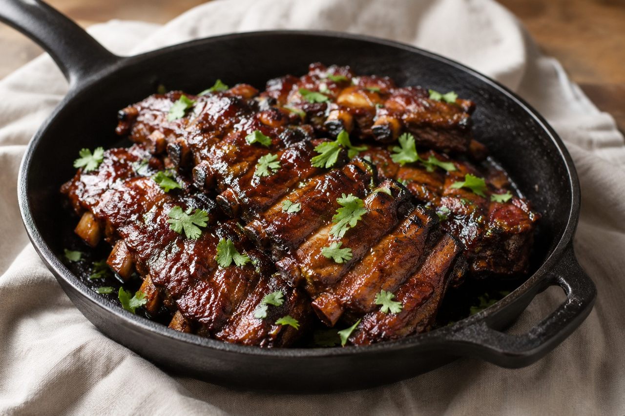 Honey-Glazed Baby Back Ribs