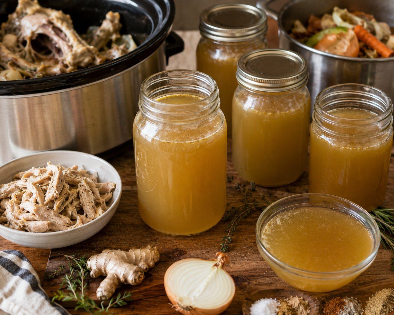Whole-Chicken Bone Broth