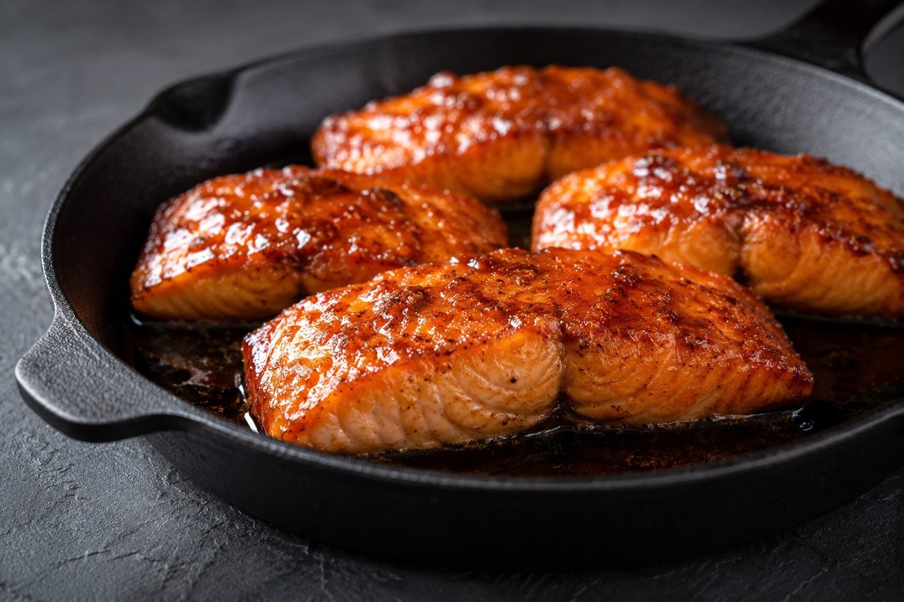Maple-Glazed Salmon