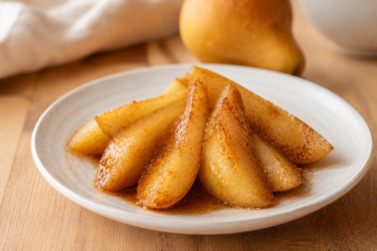 Cinnamon-Ginger Pears