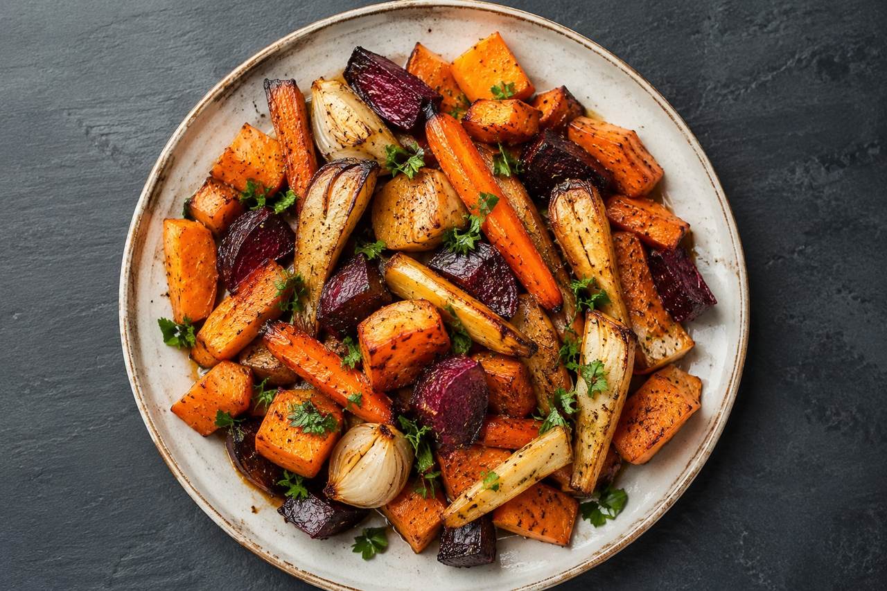 Roasted Autumn Vegetables
