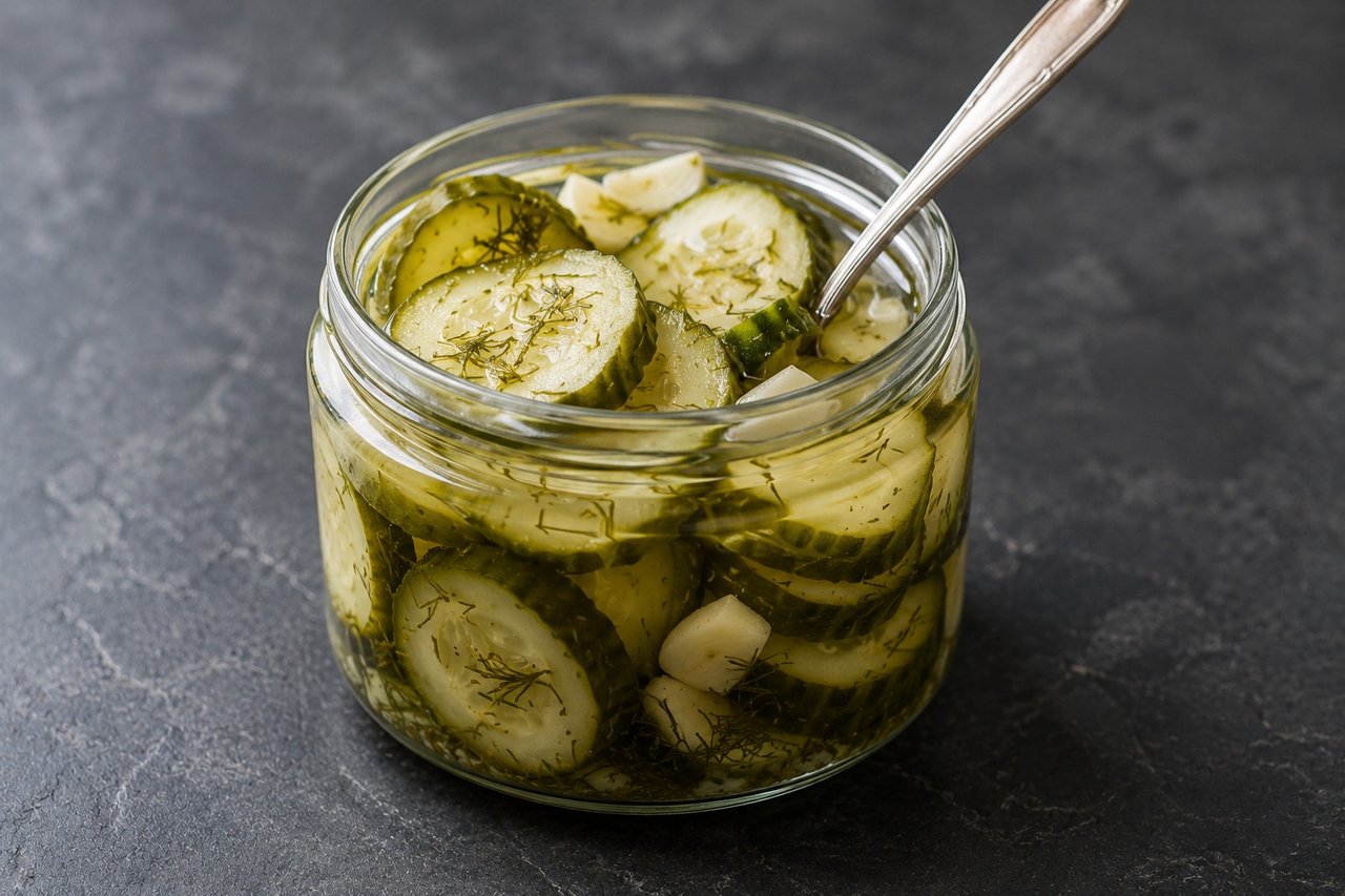 Refrigerator Garlic Dill Pickles