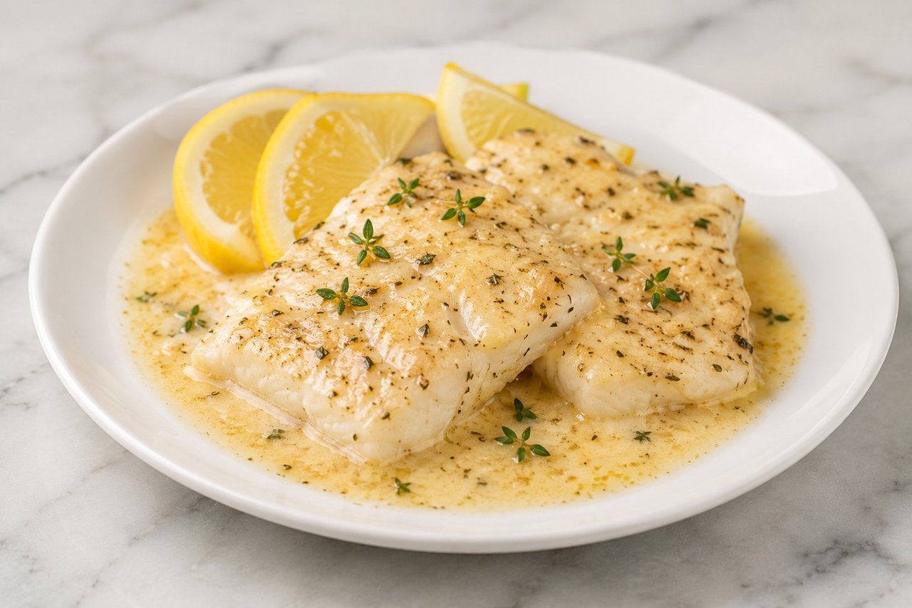 Coconut-ginger whitefish under the broiler, 10 minutes of heat and you are done