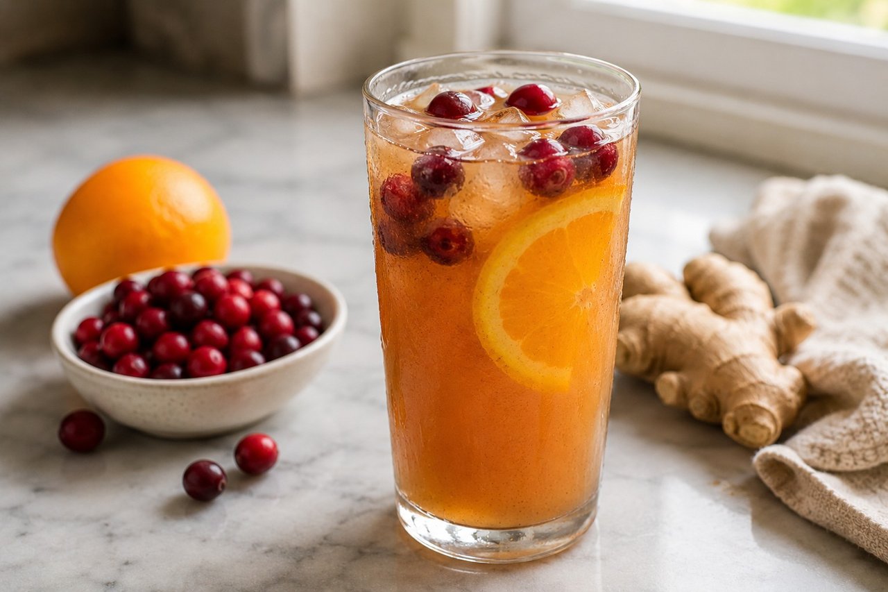 Ginger apple punch: a festive pitcher for the whole table