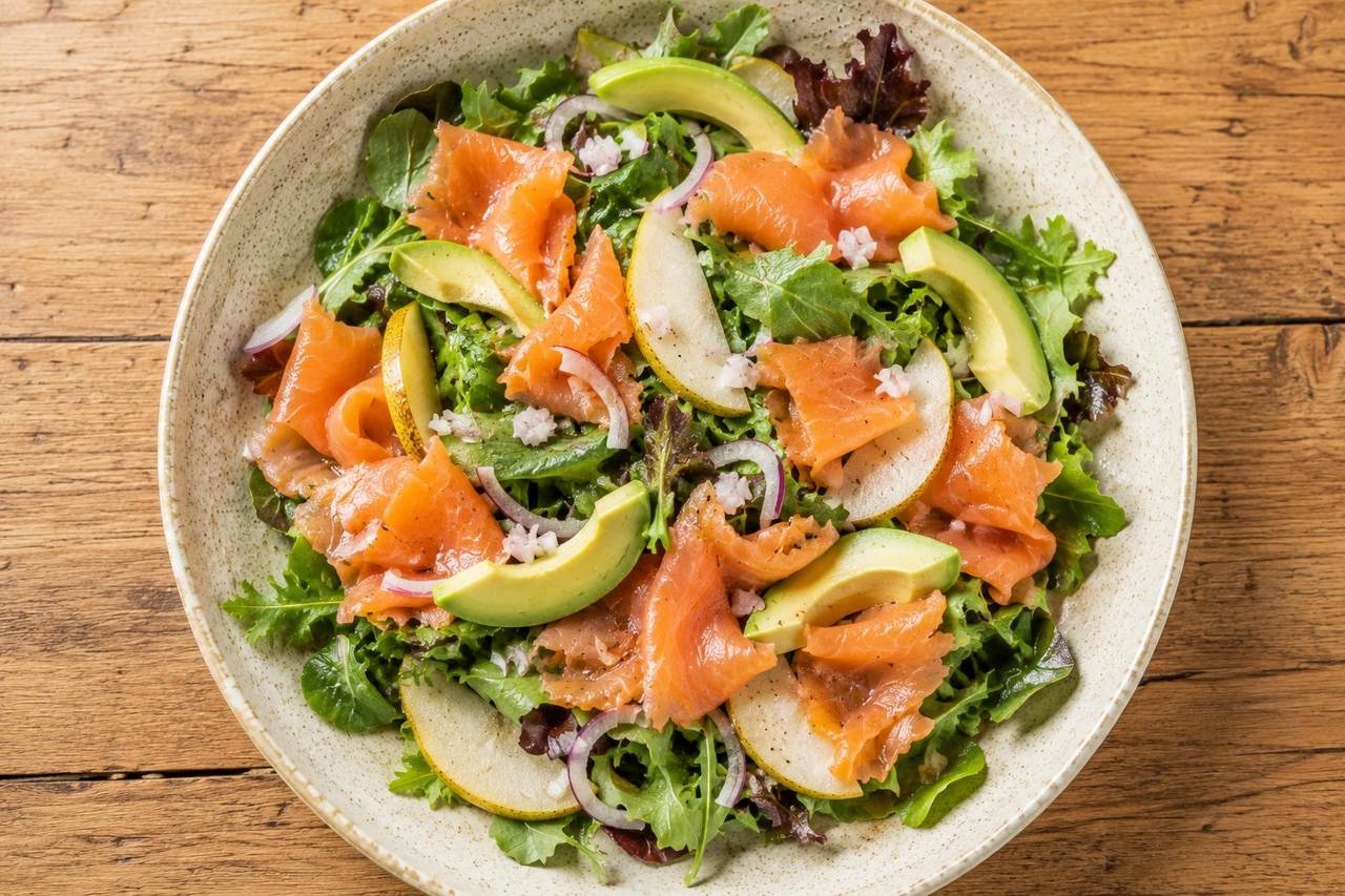 Smoked Salmon Salad