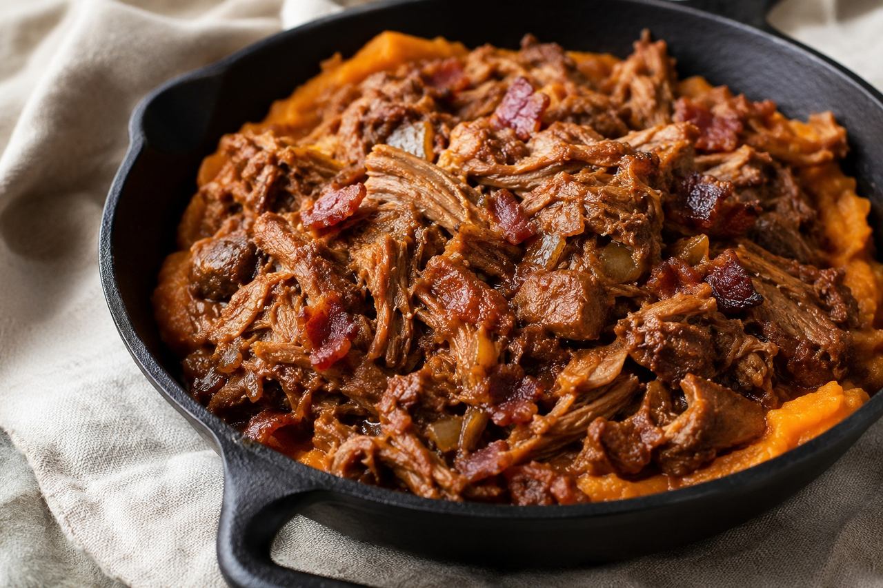 BBQ Pulled Pork: Carolina flavor without the tomato