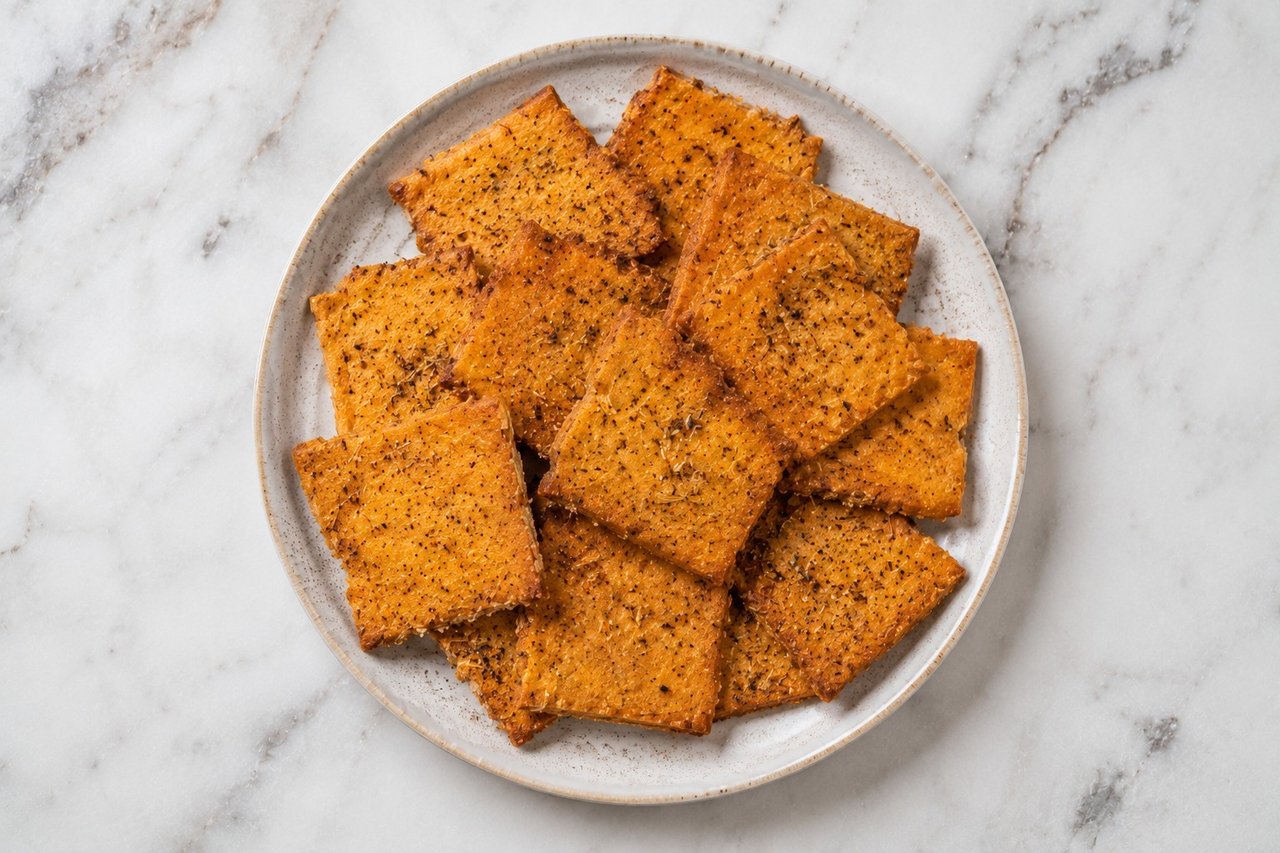 A grain-free cracker with a real crunch