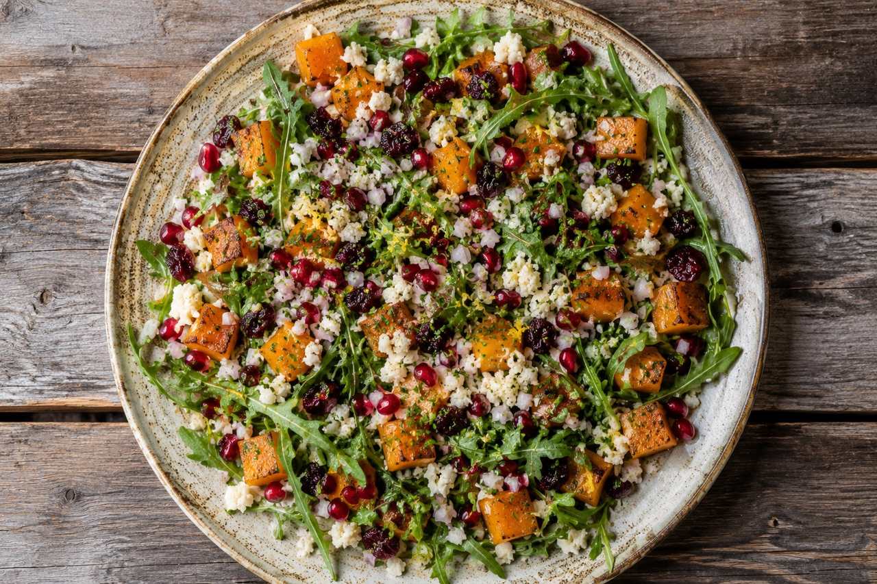 A warm winter salad that earns its place at the holiday table
