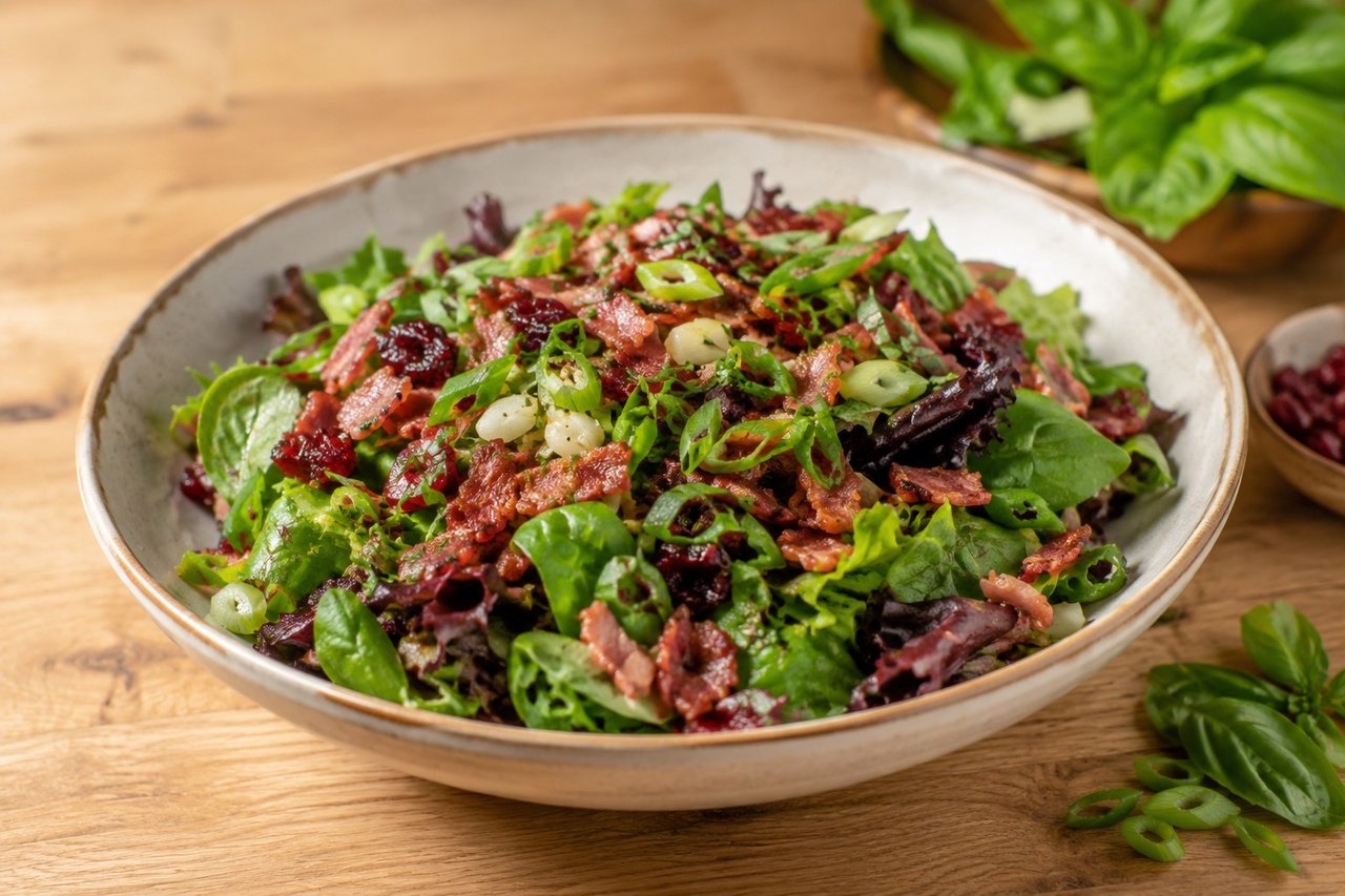A club sandwich, turned into a bright bowl of greens you can build in 10 minutes