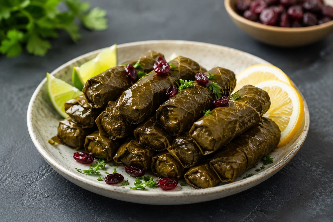Lamb-Stuffed Grape Leaves, the AIP Way