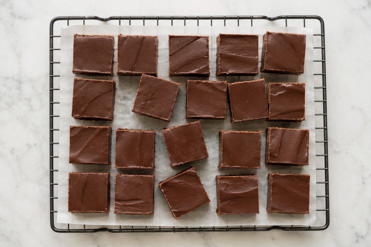 No-bake carob fudge