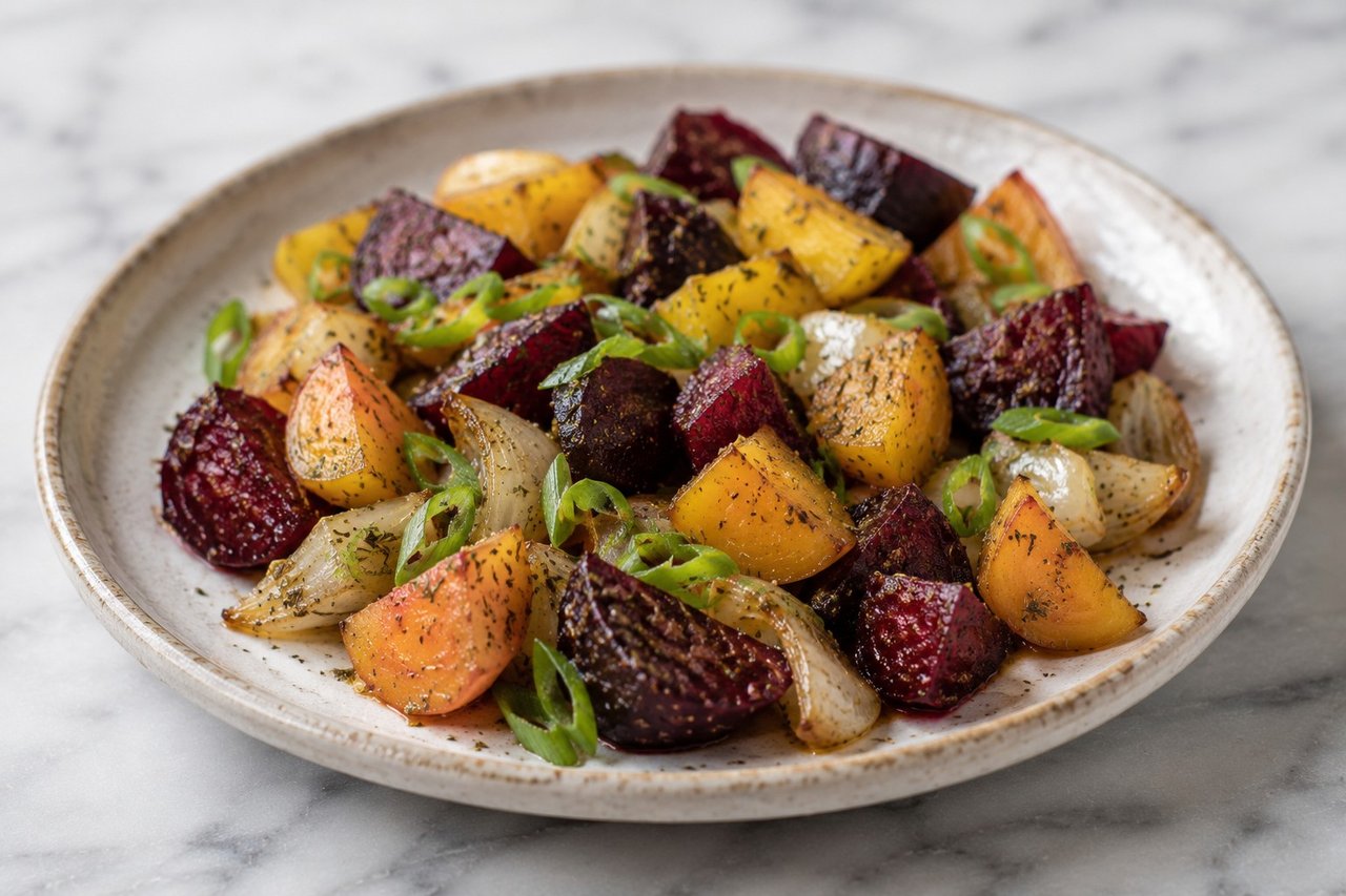Oven-Roasted Beets with Herbes de Provence