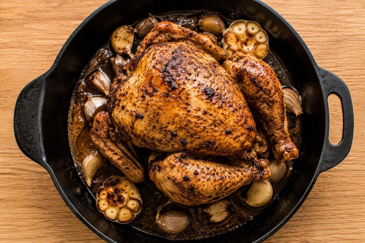 Spiced Roast Chicken