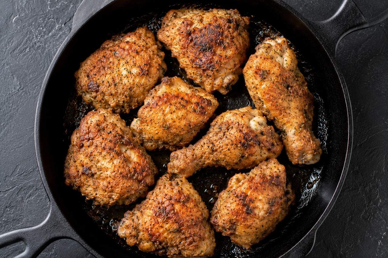 Southern fried chicken: crisp, golden, and entirely yours to enjoy
