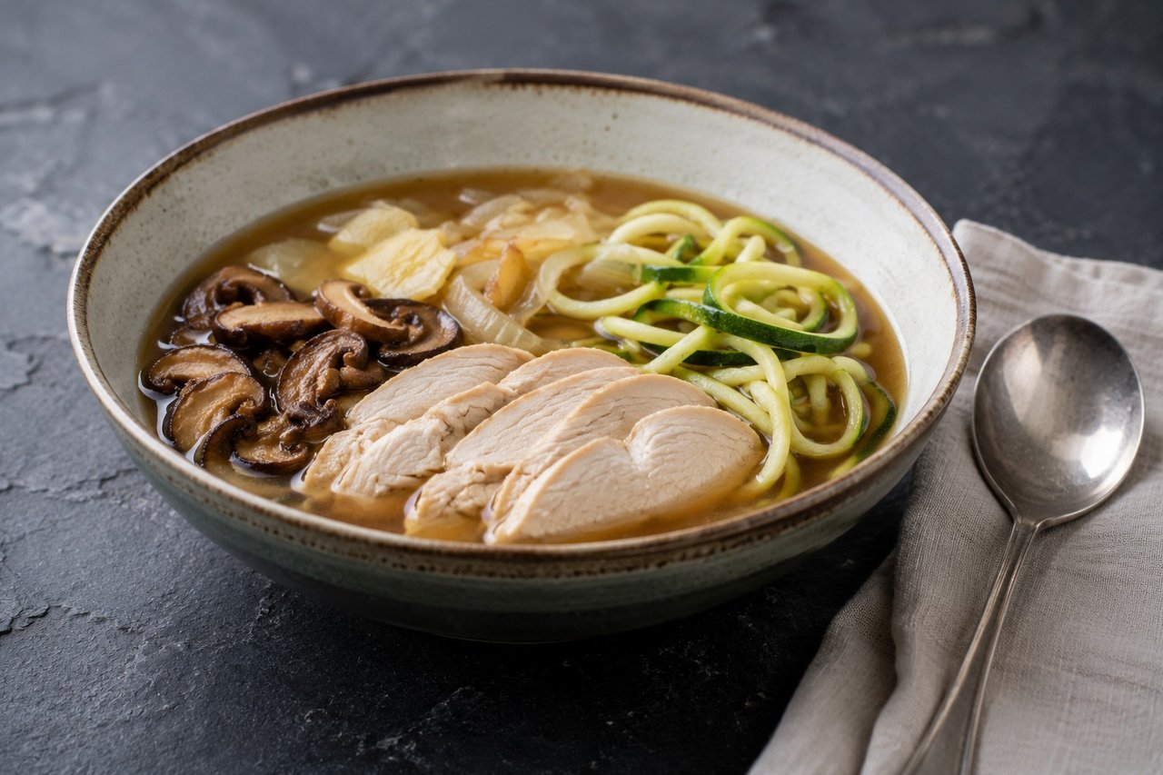 Chicken Minestrone Soup - AIP elimination compliant