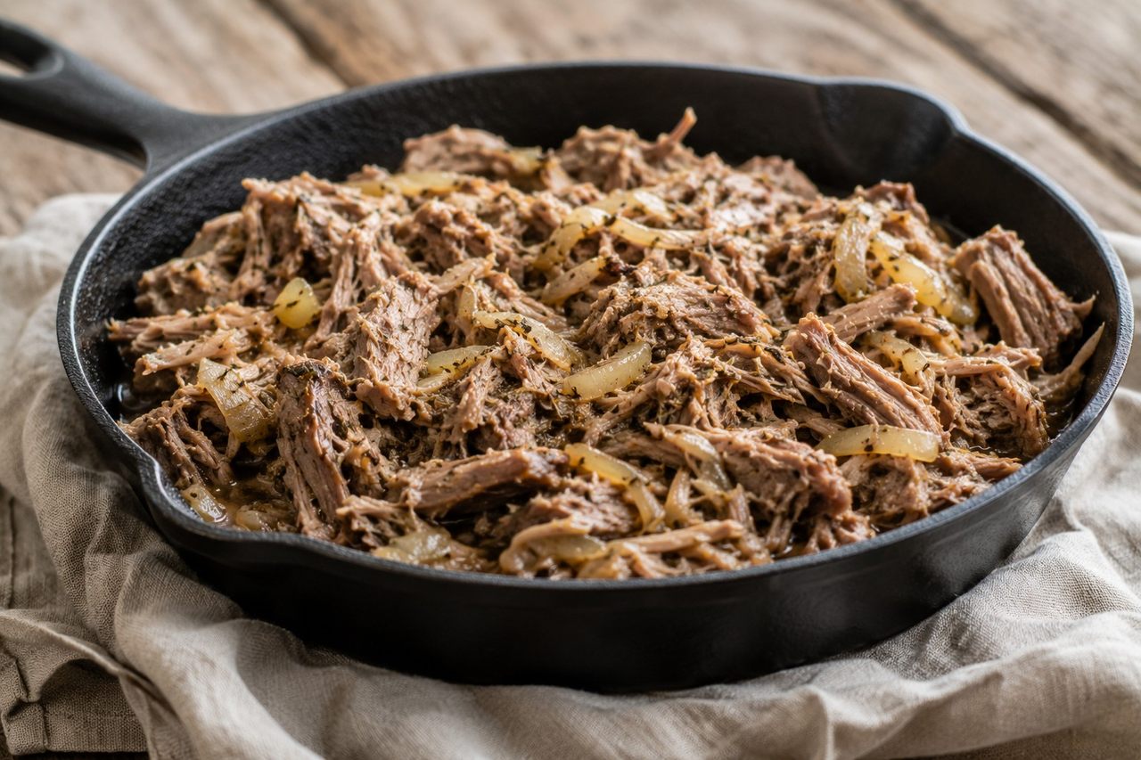 Slow Cooker Pulled Pork with Roasted Turnips and Broccoli: a set-and-forget meal for a full week