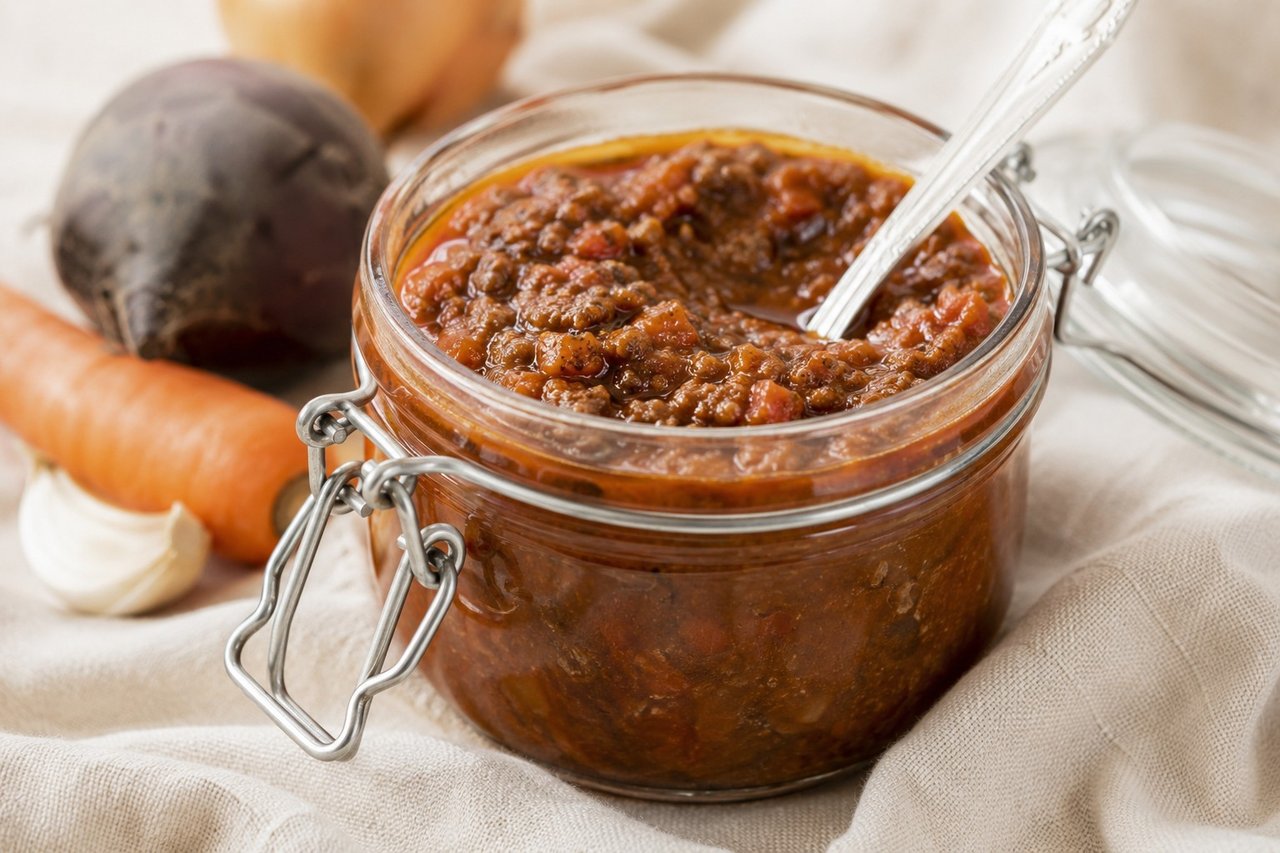 Classic Nomato Sauce: a rich red sauce with no tomato at all