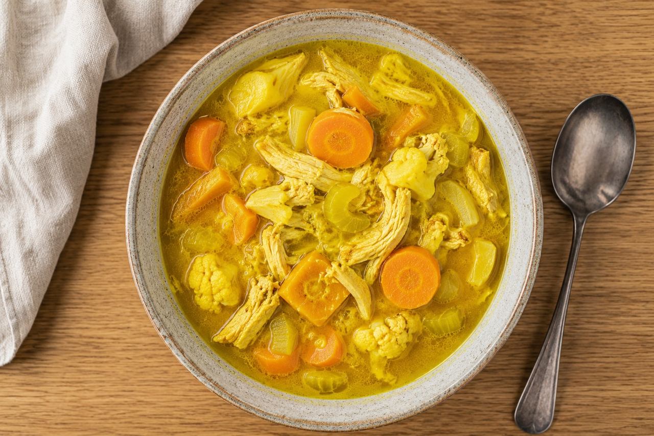 Chicken and Pumpkin Soup: a creamy bowl that warms from the inside