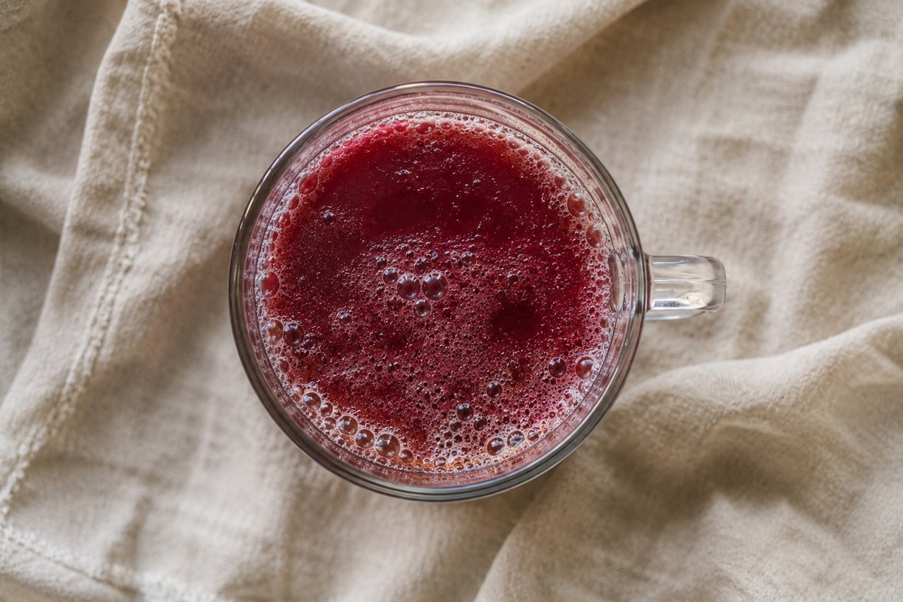 AIP fermented ginger grape soda, gut-friendly drink