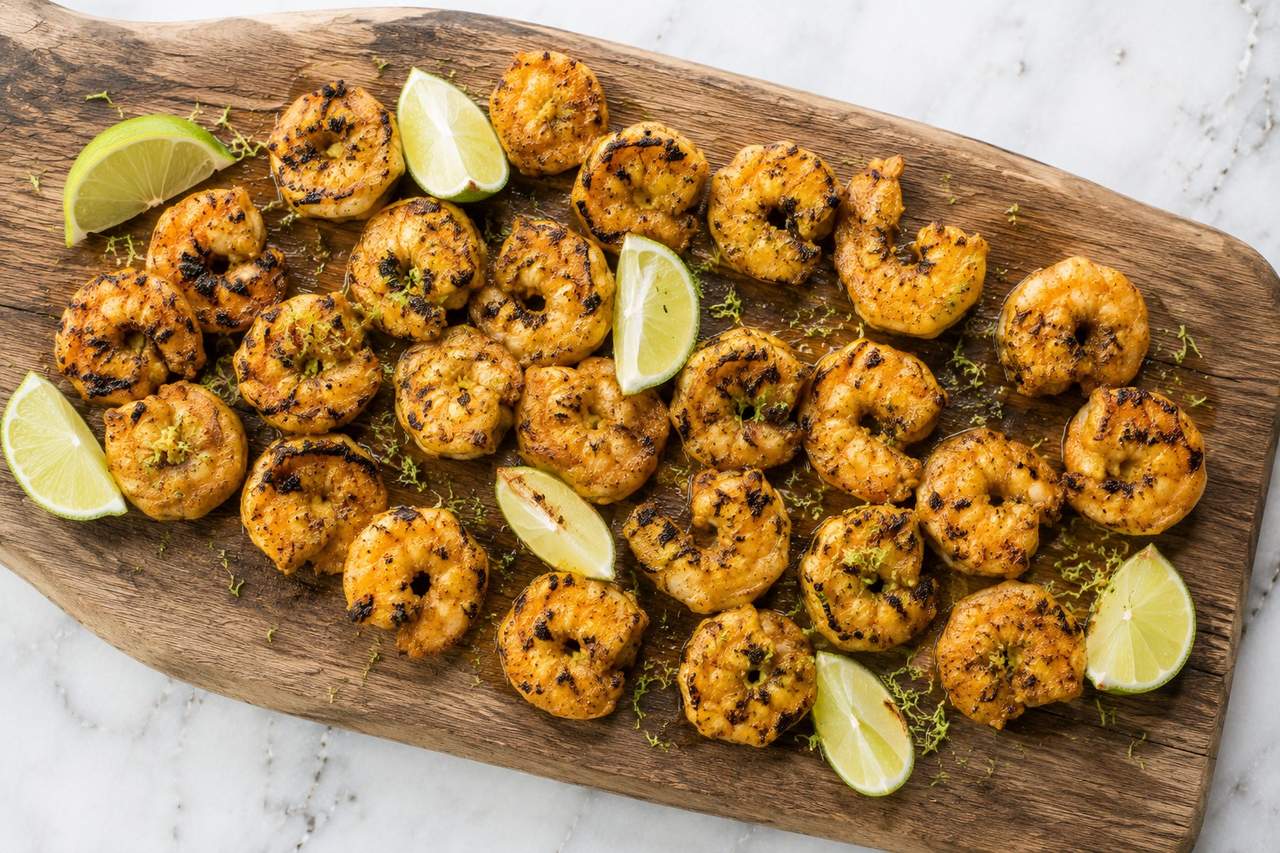 AIP grilled curry shrimp - Core-rebuilt curry marinade, grill or air fryer