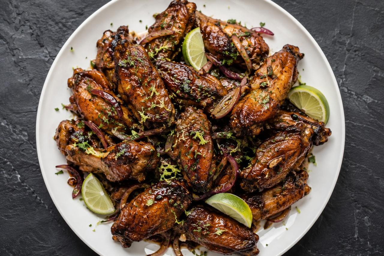AIP balsamic glazed chicken wings - a savory, shareable plate for the elimination phase