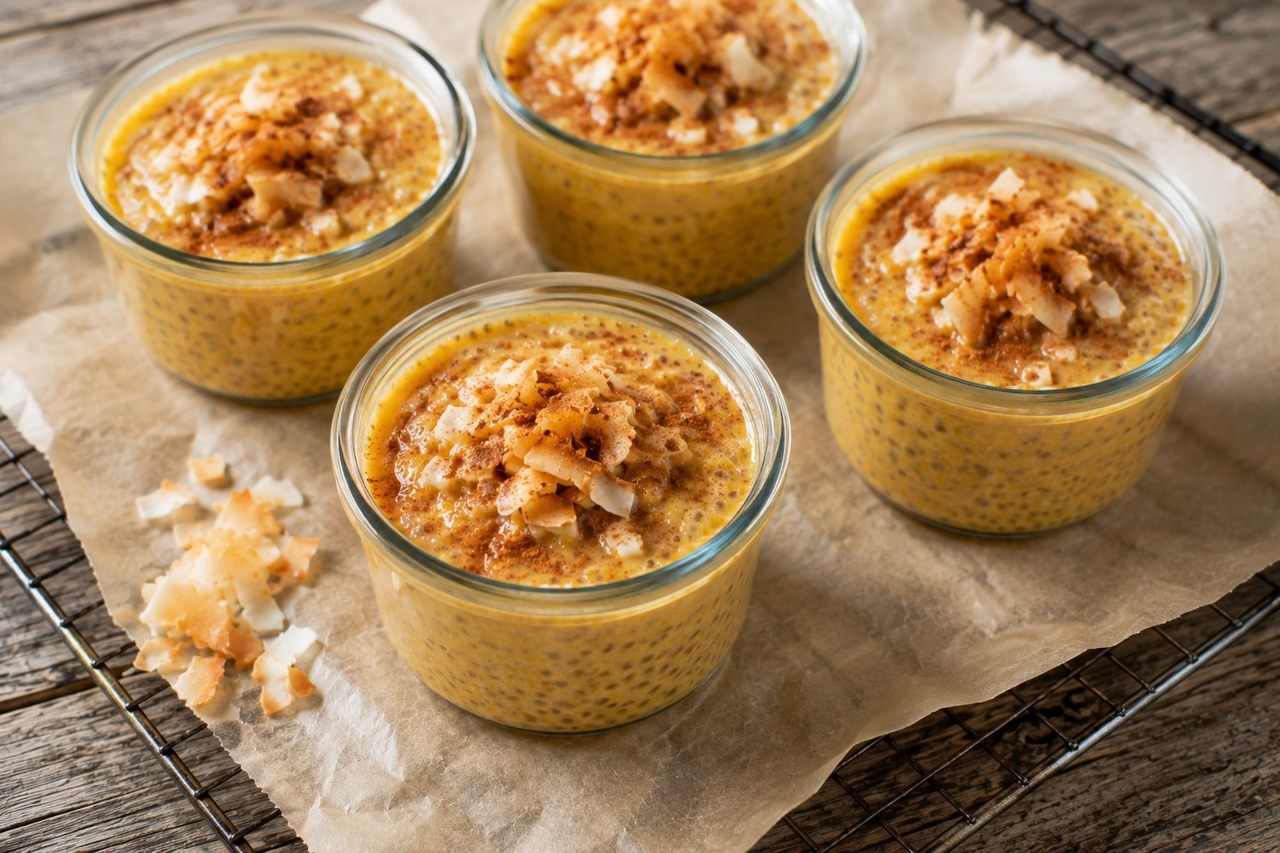 Pumpkin Spice Tapioca Pudding