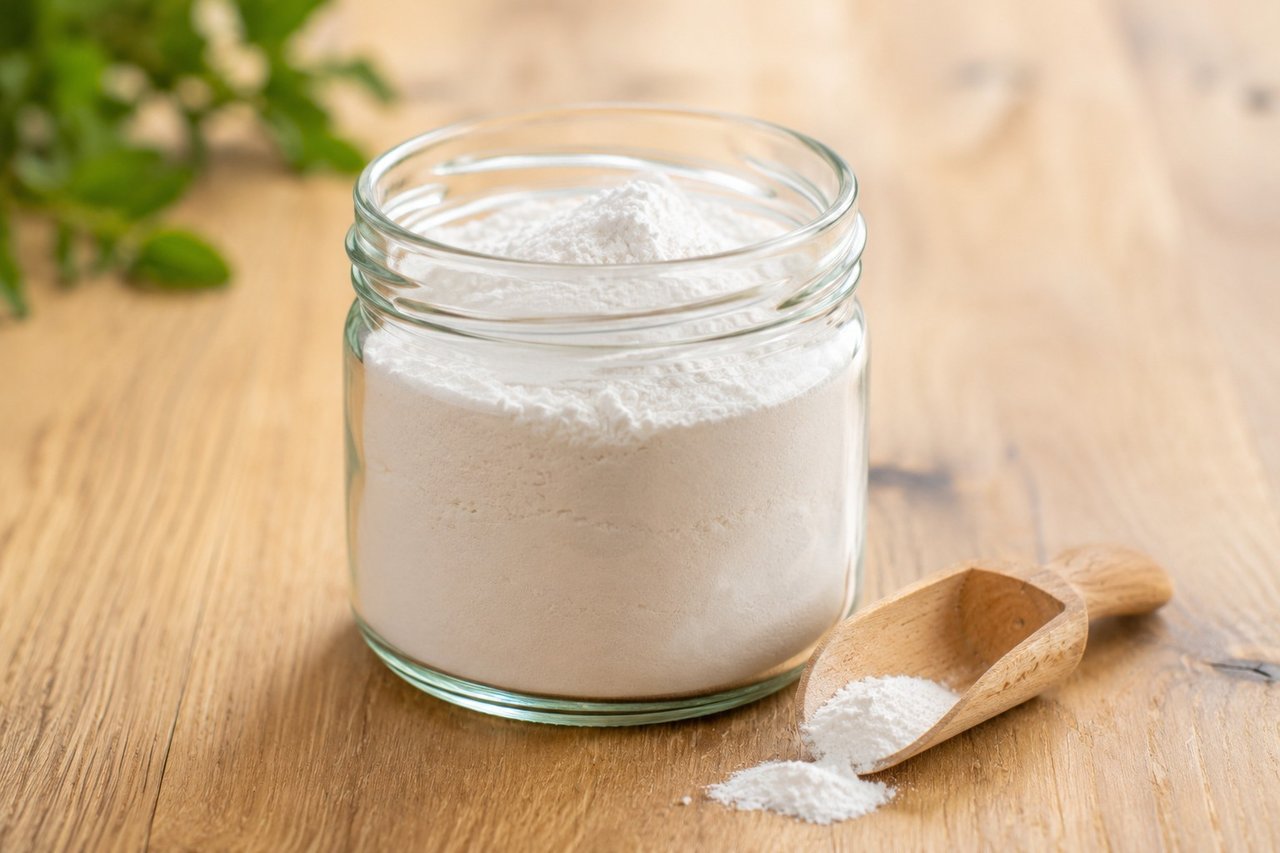 homemade two-ingredient AIP baking powder, aluminum-free and corn-free