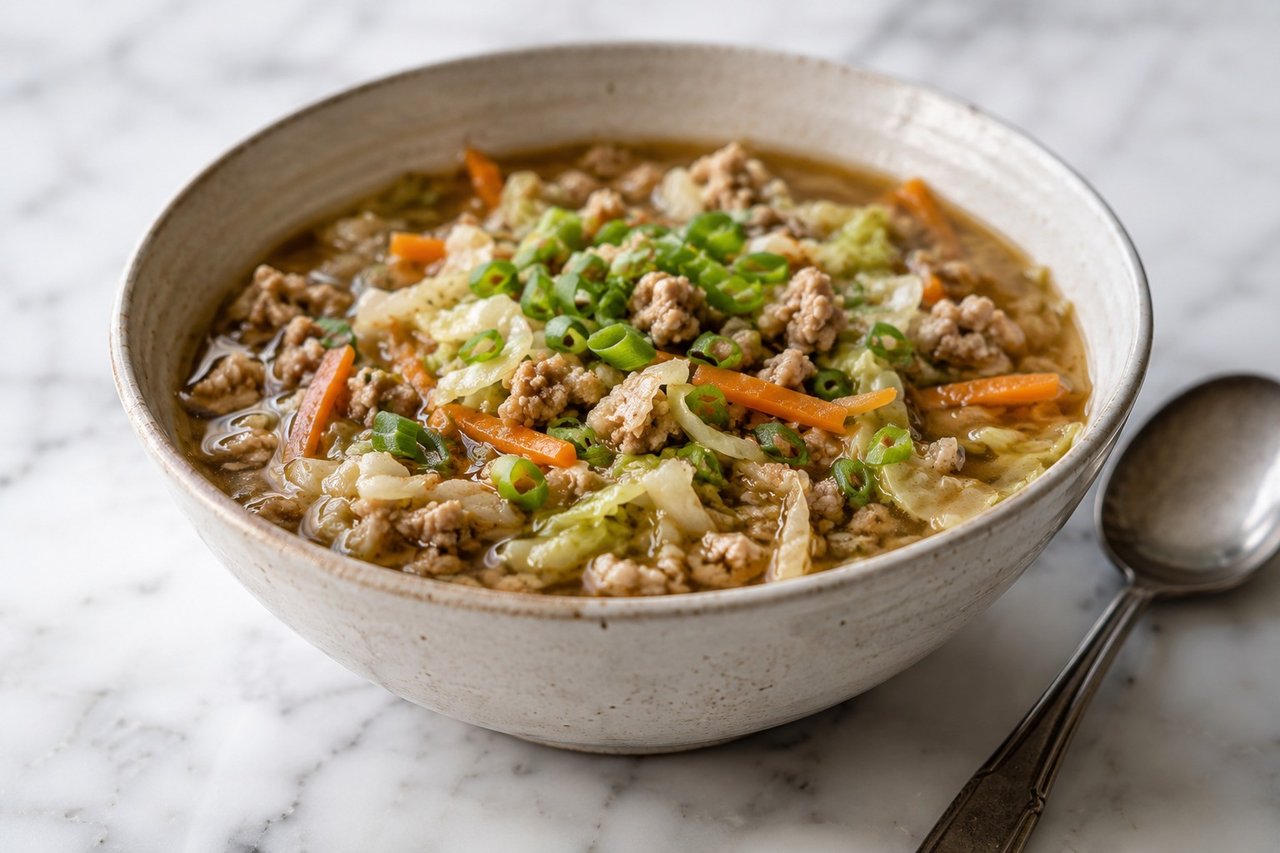 Instant Pot Egg Roll Soup