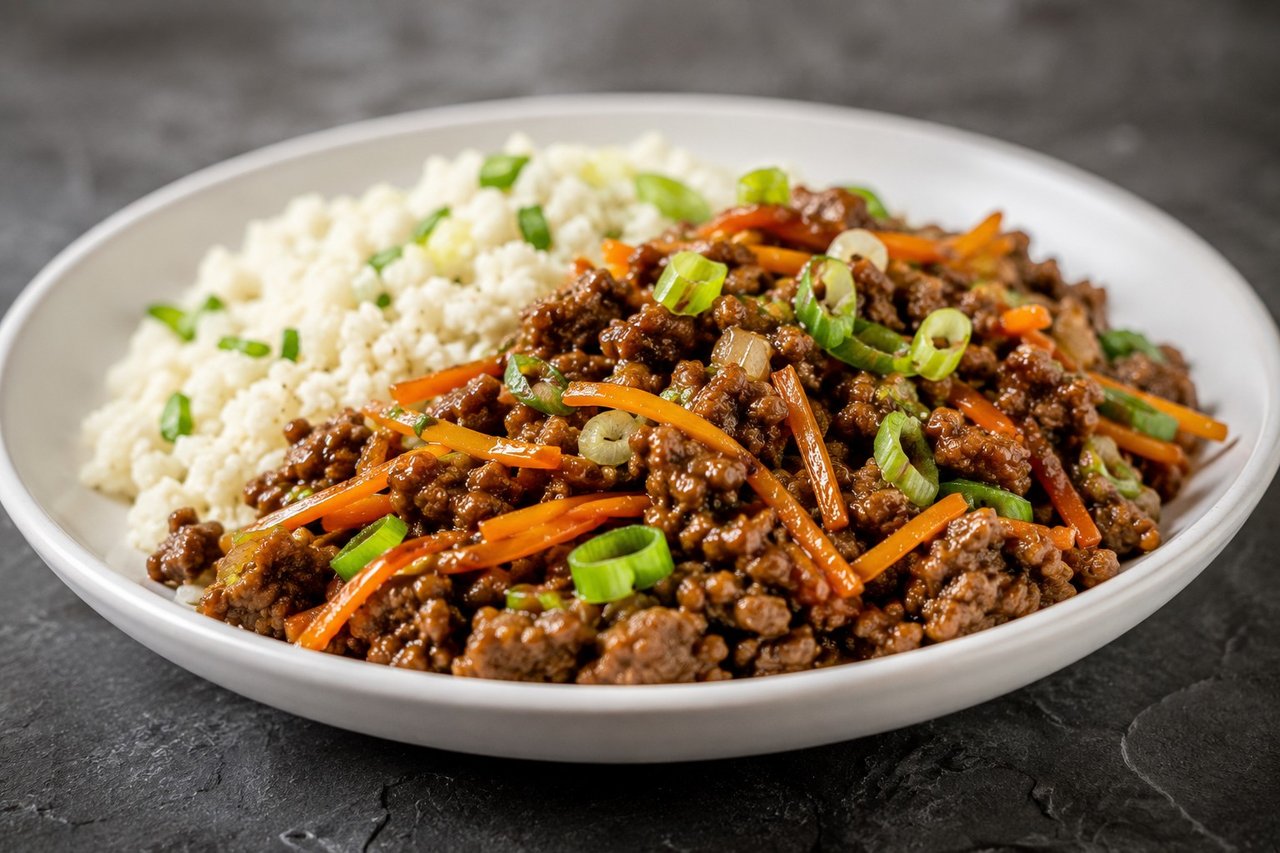 Korean Beef Bowls - AIP, paleo, sesame-free