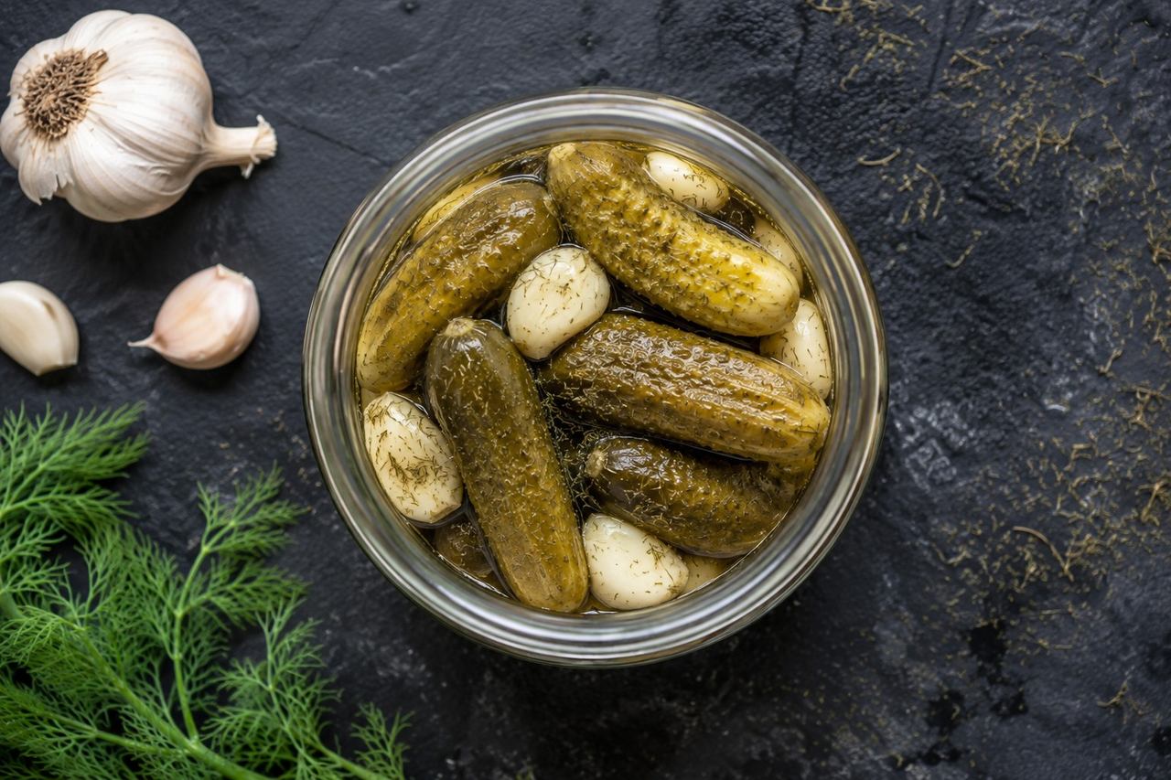 Garlic dill pickles: the deli spear you make in a jar