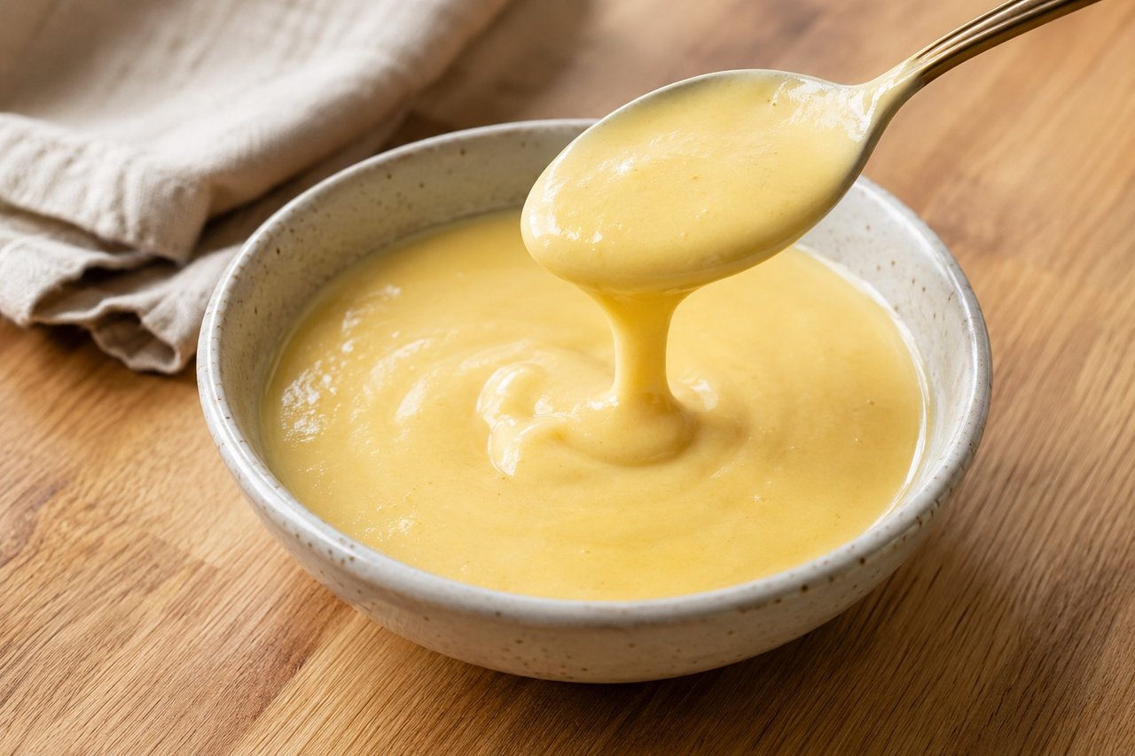 Meltable dairy-free cheese: a cassava-thickened stand-in that actually stretches