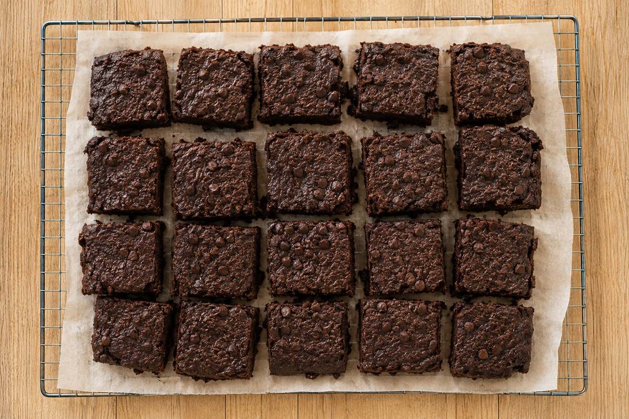 Fudgy Sweet Potato Brownies