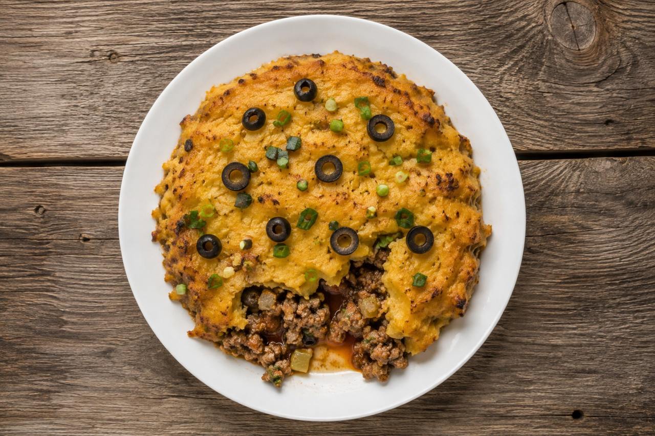 Beef Tamale Pie