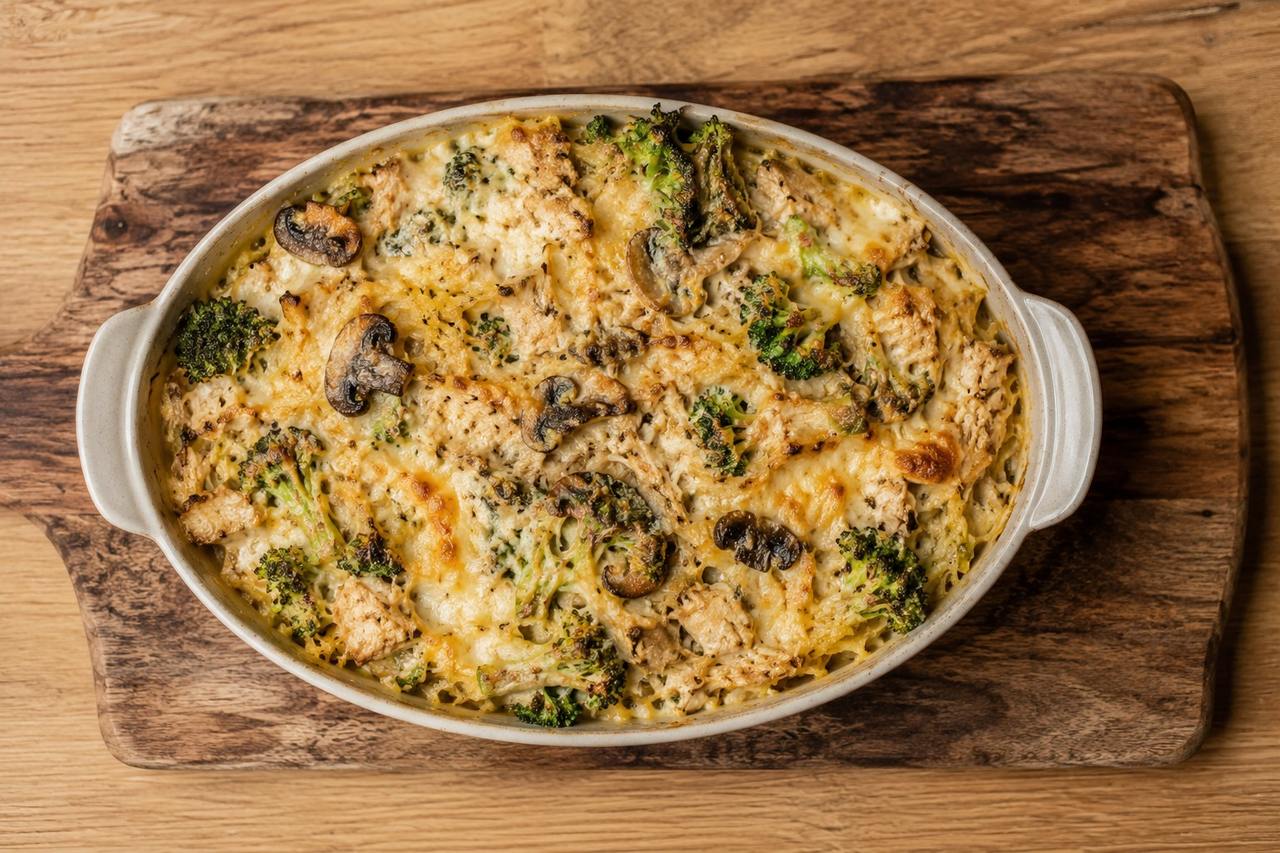 Broccoli Spaghetti Squash Casserole