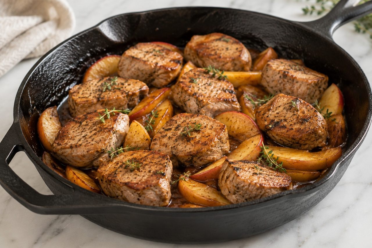 Apple Pork Medallions