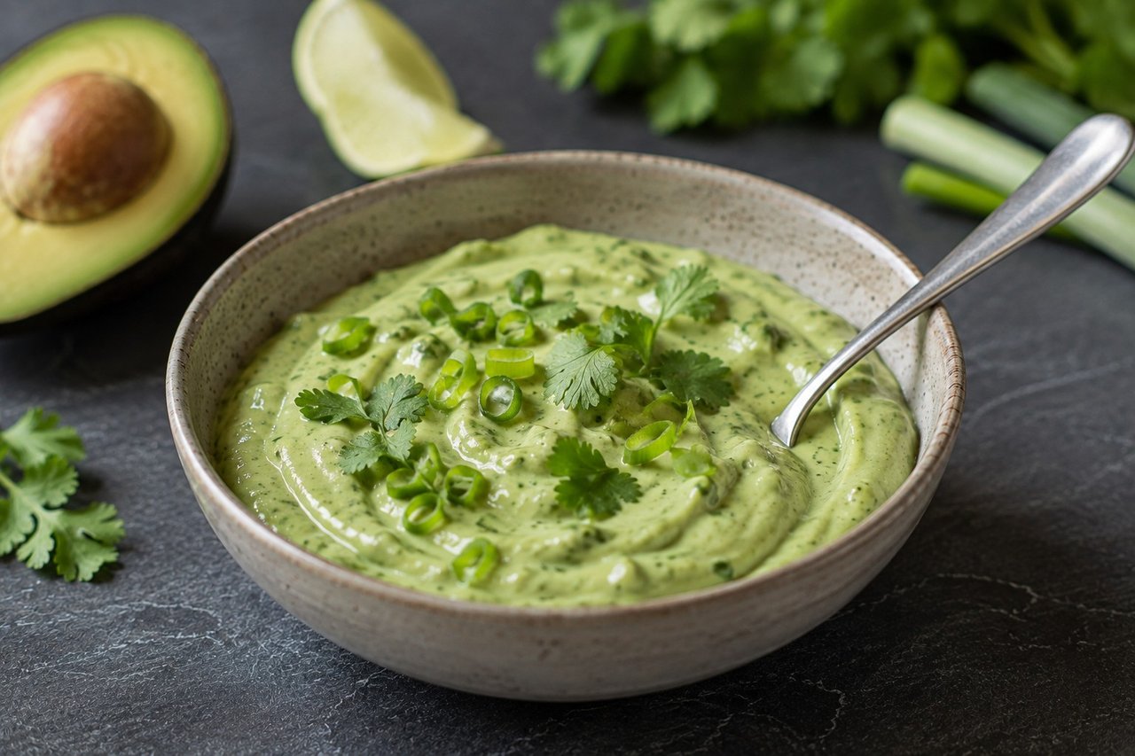 Avocado Cilantro Dressing and Dip