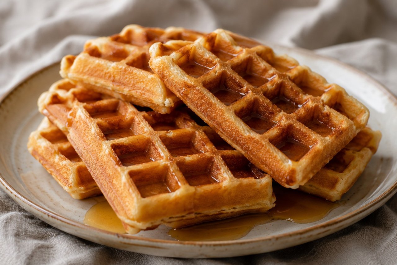 Crispy AIP Waffles