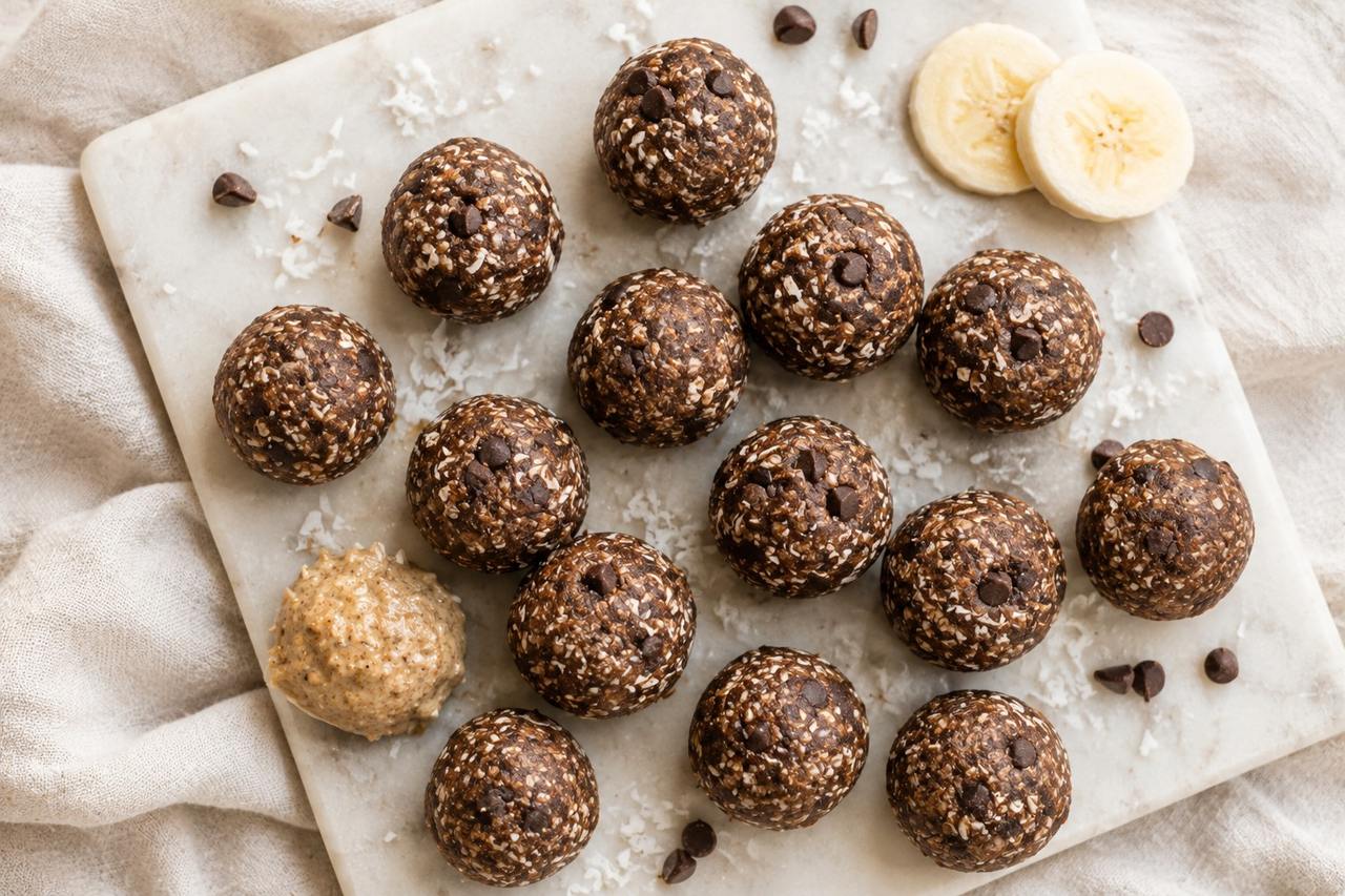 Banana Cookie Dough Bites