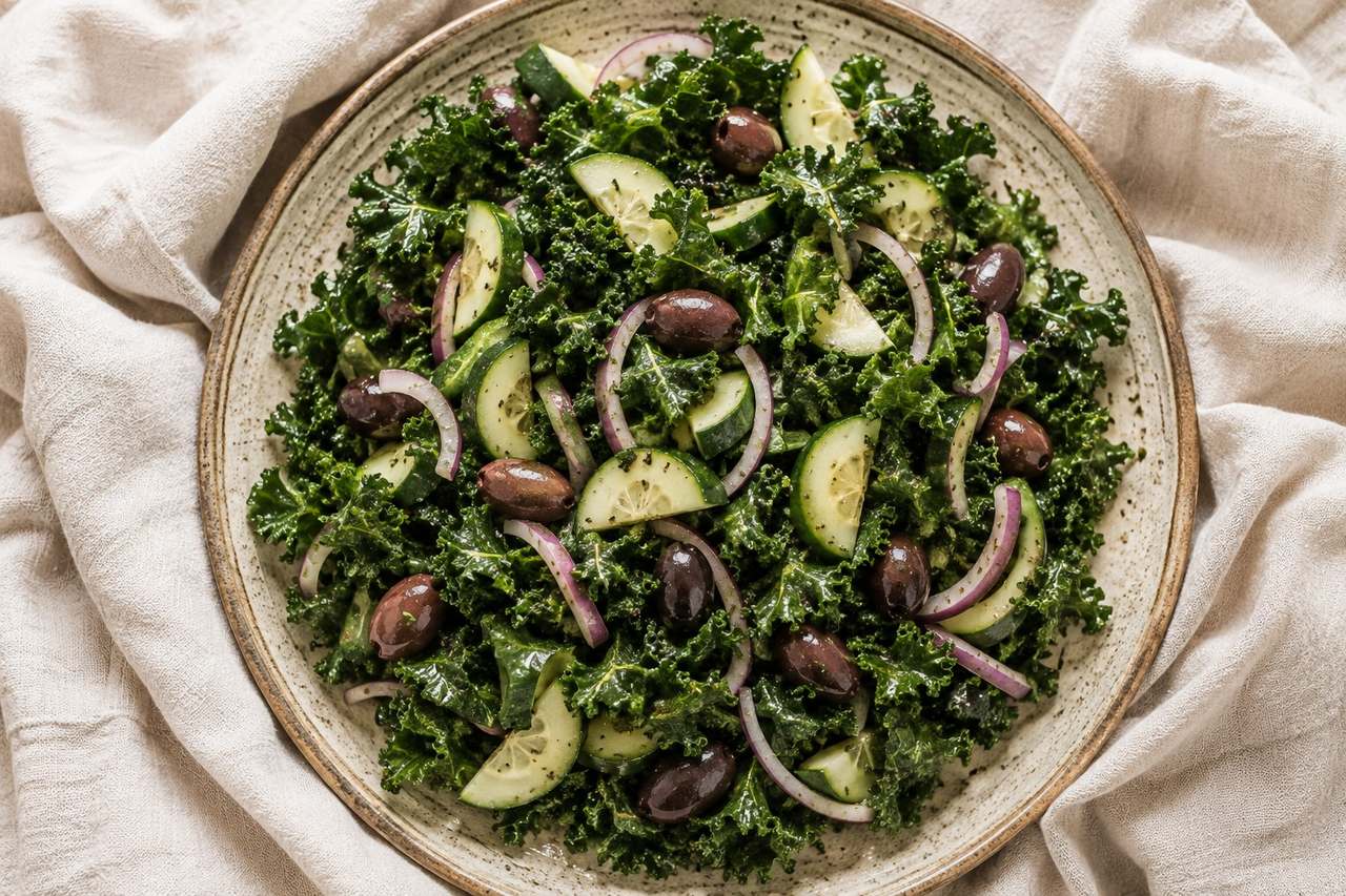 Greek Kale Salad