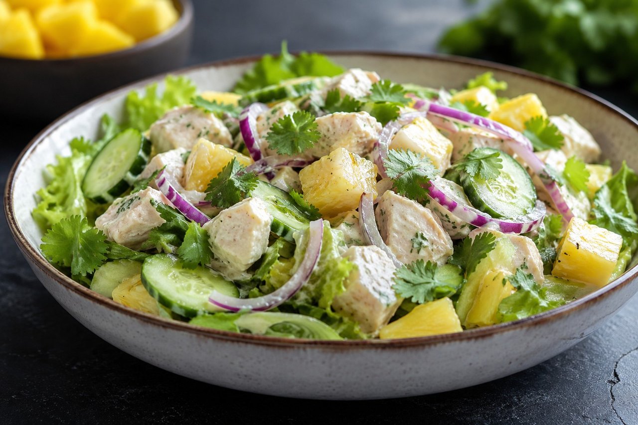 Pineapple Chicken Salad