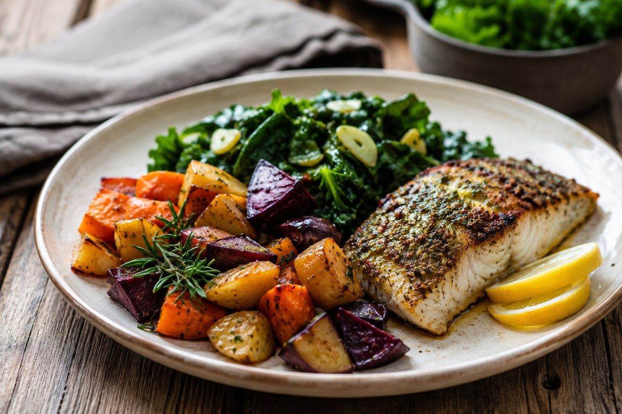 An Autoimmune Protocol meal at a real table